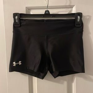 Women’s black under Armour spandex
